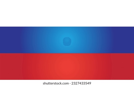 Russische Flagge Hintergrund Vektorgrafik-kreatives Design