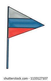 Russia flag design