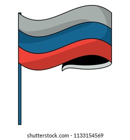 Russia flag design