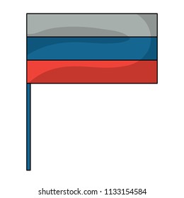 Russia flag design