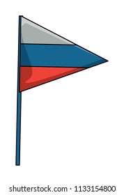 Russia flag design