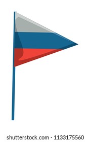 Russia flag design