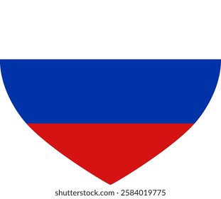 Russia flag illustrator country flags round symbol nation 