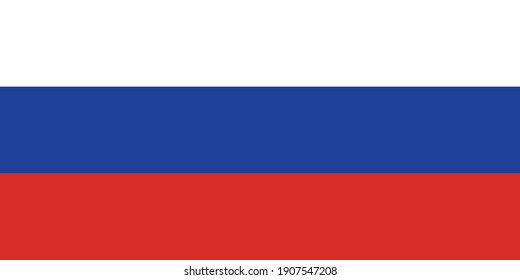 Russia flag national emblem graphic element Illustration template design
