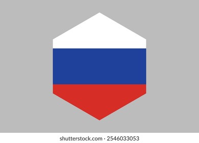 Russia flag sign, Russia flag vector graphic, Russia country flag is a symbol of freedom, National Russia flag, vector illustration
