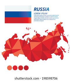 Russia geometric concept design