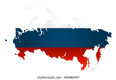 Russia High Detailed Vector Map