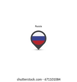 russia icon. sign design