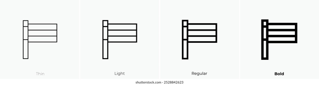 ícone da rússia. Design fino, leve, regular e negrito, isolado no fundo branco