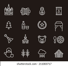 Russia icons