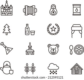Russia icons