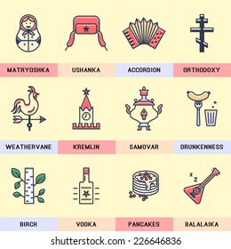 Russia icons.
