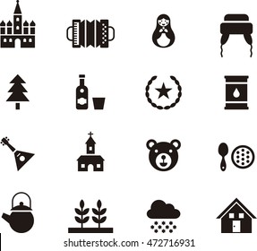 RUSSIA icons