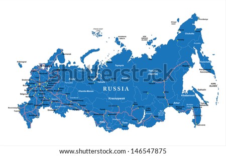 Russia map