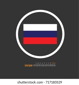 Russia  national flag background texture.vector illustration.