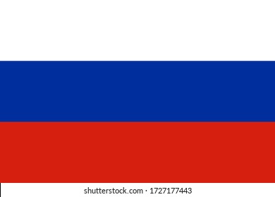 Flag Russia Flag Vector Editable Flags Stock Vector (Royalty Free ...