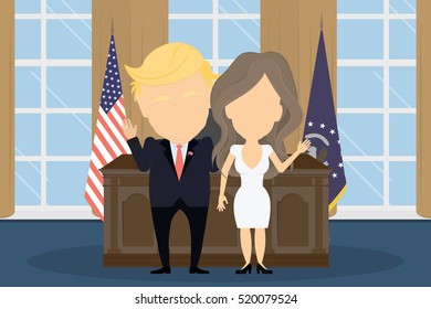 45 Melania trump Stock Vectors, Images & Vector Art | Shutterstock