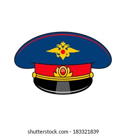 Russia police cap