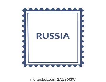 Rússia carimbo vetor ícone em um fundo branco
Carimbo de correio vetorial sobre fundo branco