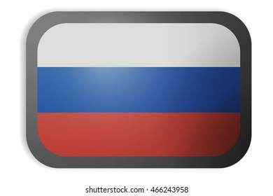 Russia; Russian; Russian federation flag with black boarder