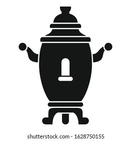 Russia samovar icon. Simple illustration of russia samovar vector icon for web design isolated on white background