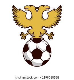 Russia soccer emblem