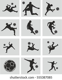 Russia soccer player graphic design vector art