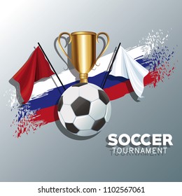 Russia soccer tournament