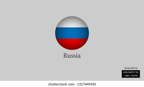 Russia spherical national team logo.