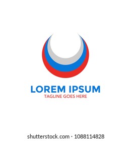russia theme logo. icon. vector illustration