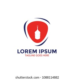 russia theme logo. icon. vector illustration