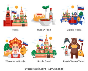 Russia Travel Compositions 
