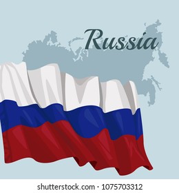 Russia travel poster