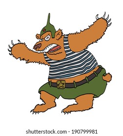 Russian bad bear 