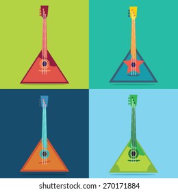 Russian balalaika Set
