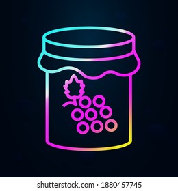Russian, culture, berry, jam nolan icon. Simple thin line, outline vector of russia icons for ui and ux, website or mobile application