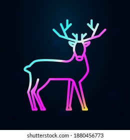 Russian, culture, doe, deer nolan icon. Simple thin line, outline vector of russia icons for ui and ux, website or mobile application