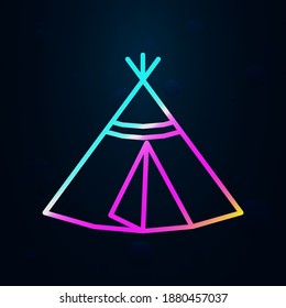 Russian, culture, tent, plague nolan icon. Simple thin line, outline vector of russia icons for ui and ux, website or mobile application