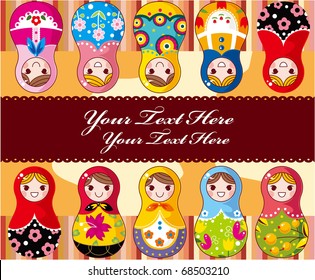 Russian Doll card