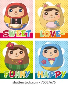 Russian Doll card
