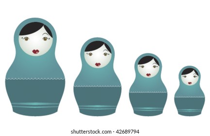 Russian dolls: matrioska