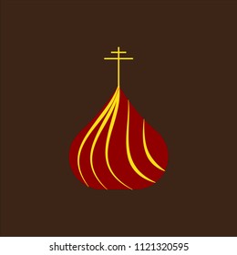 Russian dome. vector illustration