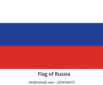 Russian flag horizontal triband used colors flag blue, red, white proportion of the Russian flag is 2:3  adopted in 1991 current fdesign was in 1700