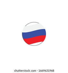 russian flag sign and symbol