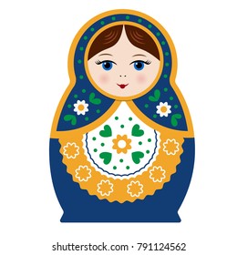 Russian folk doll matryoshka