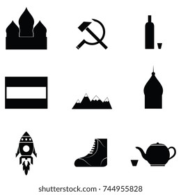 russian icon set