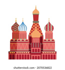 Wahrzeichen des russischen Kreml-Bauwerks