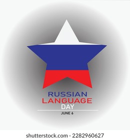 Russian language day. happy Russian language day. language of Russian day.