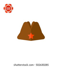 Russian Military Garrison Cap Icon