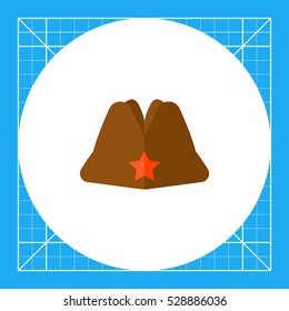 Russian Military Garrison Cap Icon